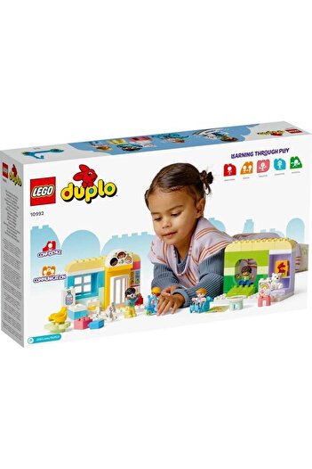 LEGO ® DUPLO® Town Life in Nursery 10992 - مجموعة بناء ألعاب تعليمية للأعمار من عامين فما فوق (67 قطعة)