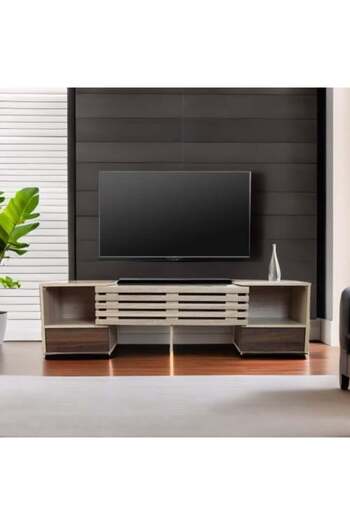 BAITY Television Table - Malaysian Wood 160 cm