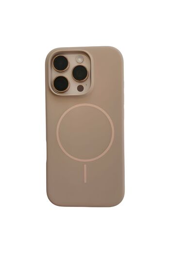 OEM Husa Apple Iphone 16 PRO MAX cu MagSafe - Silicon, interior catifelat, design Minimalist