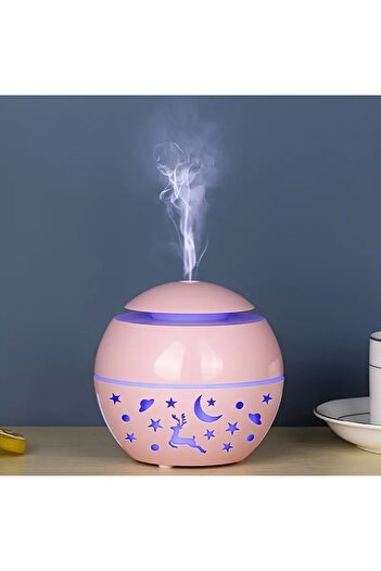 Promagg Ultrasonic Aromatherapy Diffuser and Humidifier with LED, 200 ml, Black