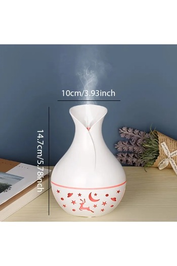 Promagg Ultrasonic Aroma Diffuser and Air Humidifier - White