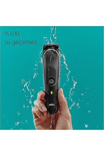 Braun All in One Style Kit 9 ürün bir arada su geçirmez erkek bakım ve traş makinesi