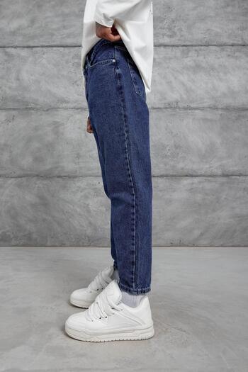 NOMARC 15680 Plain Navy Blue Jeans