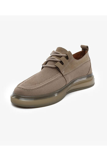Greyder Bej Hakiki Deri Oxford Ayakkabı 5Y1UA62597