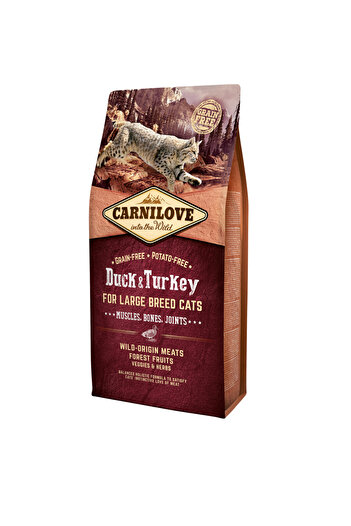 Carnilove Adult Cat Large Breed Duck & Turkey 2kg