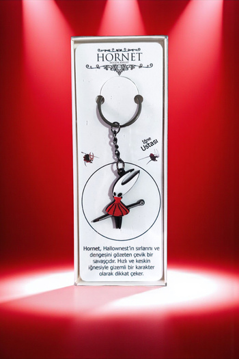 Saes Labs Hollow Knight Hornet Keychain