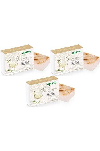 Agarta Handmade Natural Soap 150Gr Goat Milk (Set of 3)