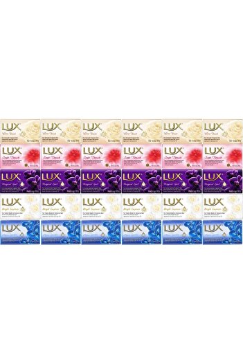 LUX Soap 80Gr (Mixed 30 Set) Soft Touch/Velvet Touch/Magicial Spell/Aqua Sparke/Bright Impress
