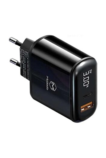 Mcdodo Ch-7170 Pd Qc3.0 20w Type-c Ve Usb Girişli Dijital Şarj Cihazı