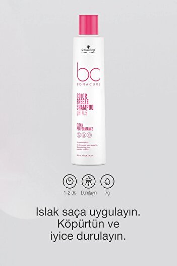 Bonacure Bc Clean Renk Koruyucu Şampuan 250ml