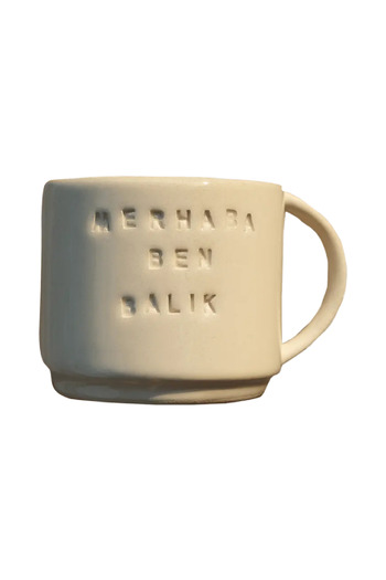 PETARYA Handmade Ceramic Zodiac Cup - Hello I am Pisces
