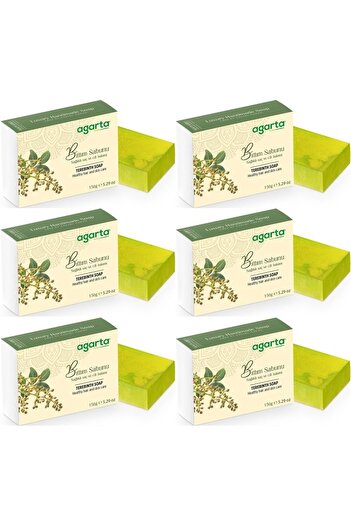 Agarta Handmade Natural Soap 150Gr Bıttım (Set of 6)