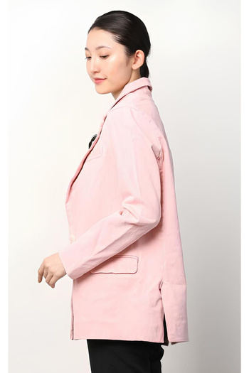 Levi's Pink Cotton Blazer Jacket - Women
