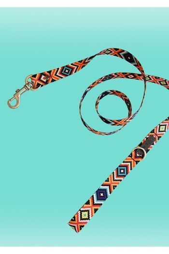 Oli and Lui Aztec Dog Walking Strap - Comfortable and Stylish Design