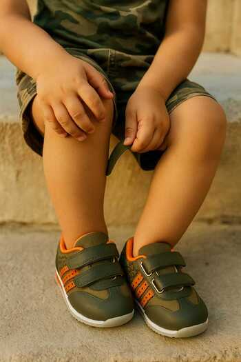 SKY MODA Baby Boy First Step Orthopedic Non-Slip Sole Sports Shoes