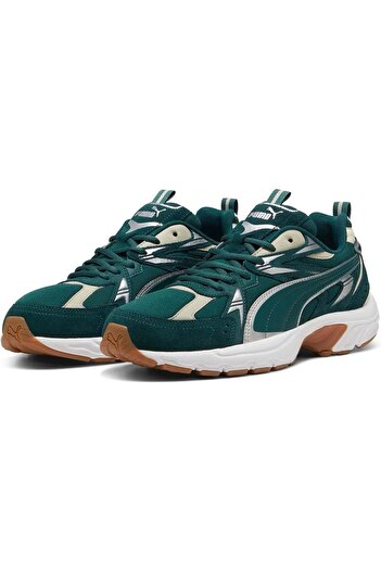 Puma Milenio Tech Suede 393489 Unisex Running Shoes Green