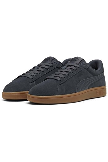 Puma Smash 3.0-Strong Grey-PUMA Black-Gum