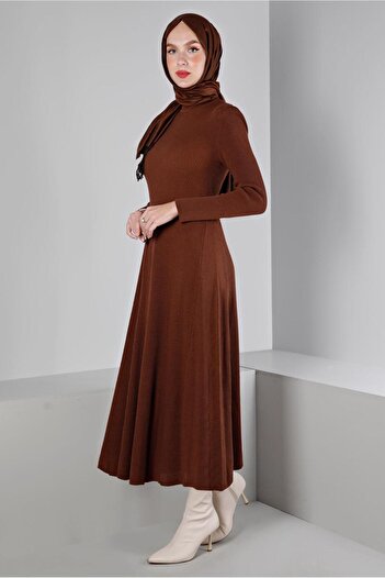 Alvina FITTED BASIC KNIT DRESS 43202