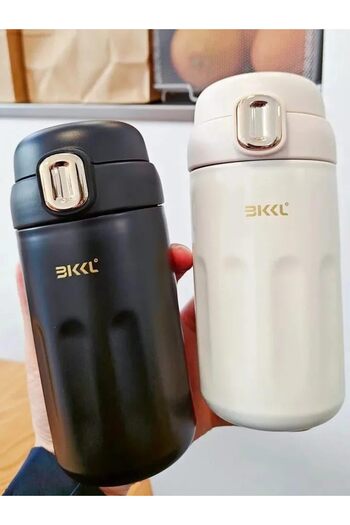 Twisoo Thermo Steel Coffee and Water Cup 304 Stainless Steel Leak Proof Vacuum Insulated Double Wall