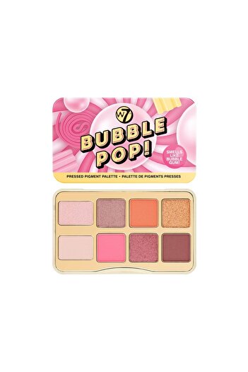 w7 8'li Far Paleti Bubble Pop