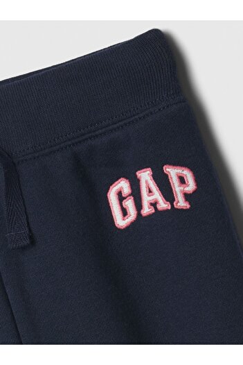GAP Kız Bebek Lacivert Gap Logo Fleece Eşofman Altı