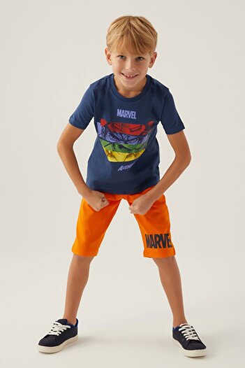 AVENGERS Avangers Boy White Capri Suit