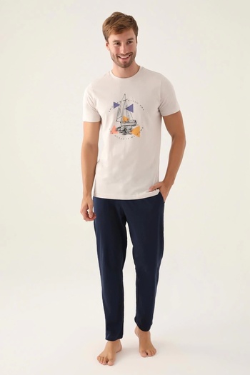 Arnetta Home Stone Men's Pajama Set