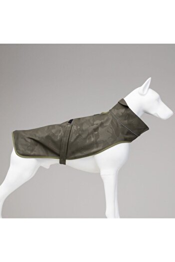 Lindodogs Softshell Army Green Small, Medium and Large Breed Dog Raincoat