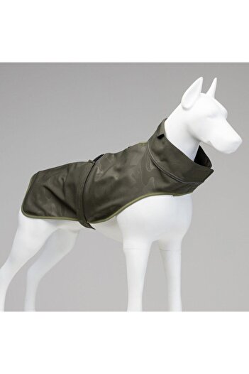Lindodogs Softshell Army Green Small, Medium and Large Breed Dog Raincoat