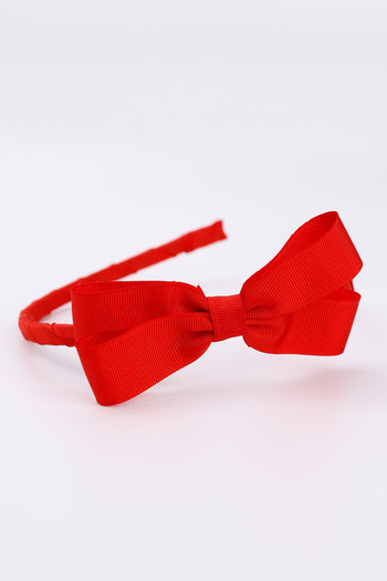 Le Mabelle Red Bow Detailed Girl's Crown