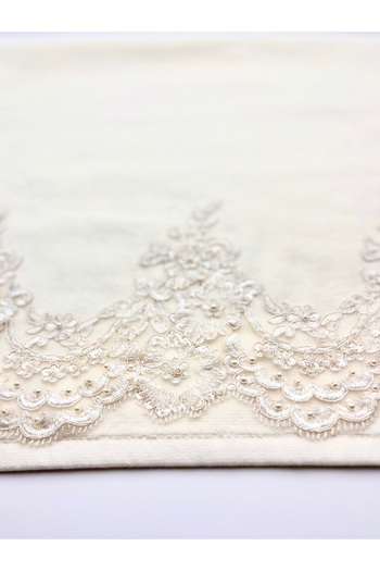 EvremStore Bridal Towel Laced Dowry & Gift 50X70 Towel