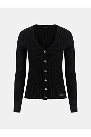 Guess Julia Women's Silk Cashmere Blend Knit Cardigan