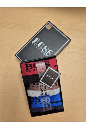 BOSS , Set of boxers - 3 pairs, Multicolor, L