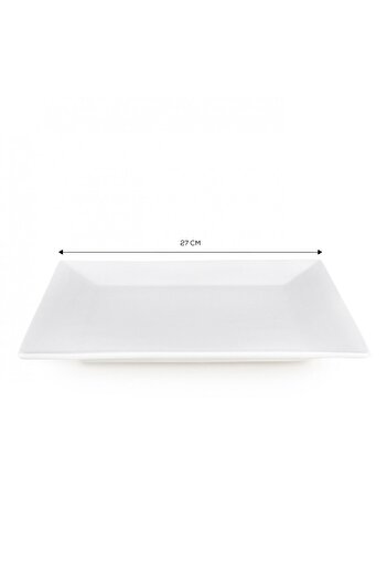 Karaca Carmen, Porcelain Serving Platter, 27cm, White