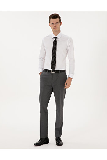 Pierre Cardin Füme Slim Fit Kumaş Pantolon 50313984-VR058