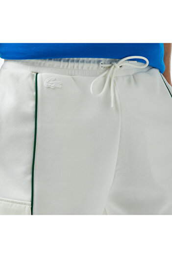 Lacoste House of SuperStep x Erkek Beyaz Şort