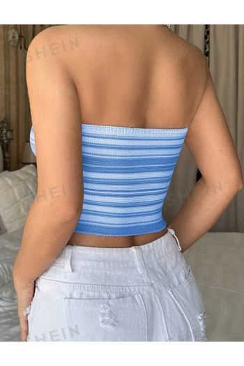 SHEIN top, blue