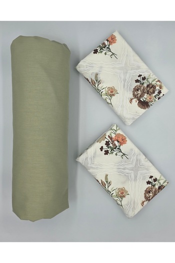 pınarhome collectıon 100% COTTON FABRIC RUBBERED SHEET+PILLOW CASE CORNER DEEP 28-30 CM SOFT FABRIC NEW SEASON