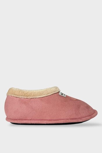 Liger Unisex Winter Home Slippers with Wool Inside Panduf Pudra