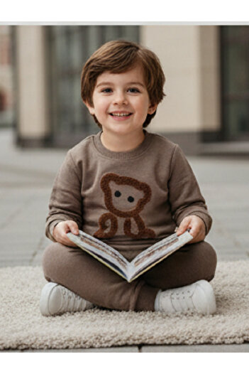 Burç Seasonal Embroidered Combed Cotton Children's Set