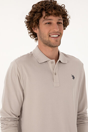 U.S. Polo Assn. Men's Stone Basic Sweatshirt 50307688-Vr049