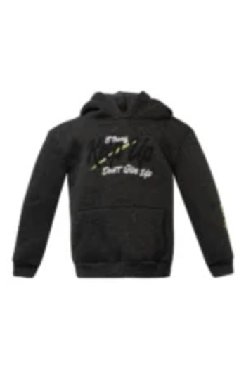 Mamboo Thick Grey Boys' Tracksuit with Hooded Sweatshirt