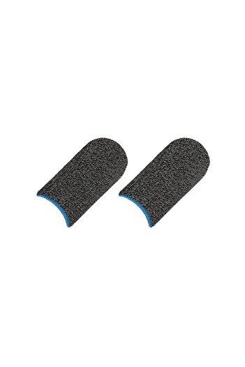 Stef's Cat Anti-Slip Gaming Finger Gloves, J25, Microfiber, Blue