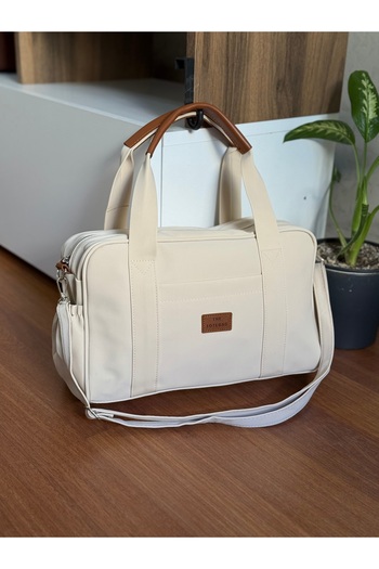 Bagnest Satin Medium Size Women's Hand and Shoulder Bag with Front and Side Pockets