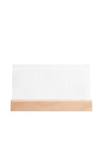 Choice WHITE 3 in 1 3 Inch Photo Frame Instant Camera Acrylic LED Light Photo Table for Fujifilm Instax Min