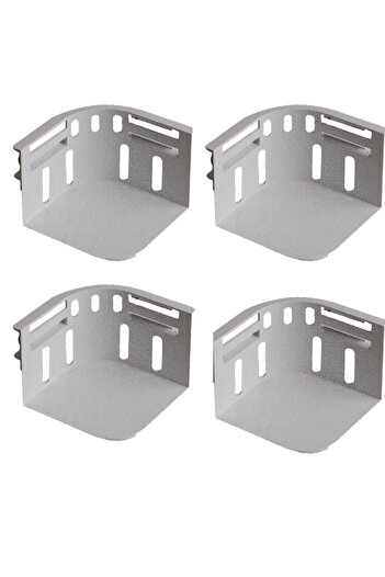 Choice 4pcs Grey 4pcs/set Bed Sheet Fasteners Sheet Ties Multifunctional use Heavy Duty Bedsheet Corner Tig