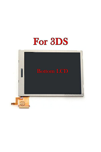 Choice لأجزاء استبدال الجزء السفلي من 3DS الجزء العلوي والسفلي والشاشة السفلية LCD لشاشة Nintend DS Lite/NDS