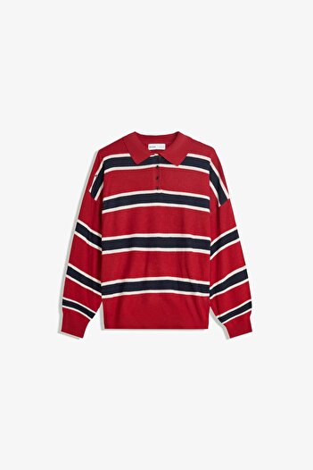 Bershka Polo collar sweater