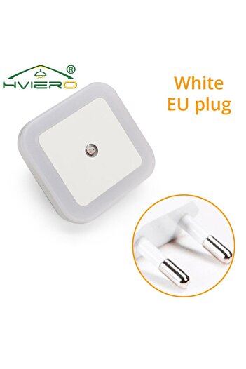 Choice White Eu Plug Mini LED Night Light Sensor Control Induction Energy Saving Sleeping Wall Lamp For Bab