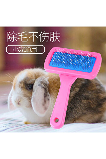 Choice Pet Rabbit Brush Grooming Comb Dutch Pig Dogs Combs Dry Cleaning Brushes Guinea Pig Peines Pets G...
